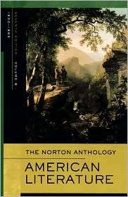 The Norton Anthology of American Literature Volume B 1820 1865 