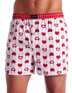    Tommy Hilfiger Mens Hilfiger Hearts Boxer Shorts: Clothing
