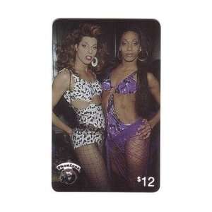   Card $12. Drag Queen Series A Real Drag Photo Candice & Girlina