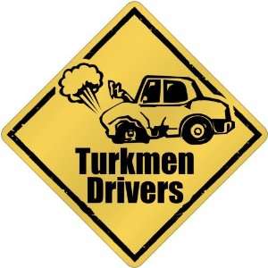 New  Turkmen Drivers / Sign  Turkmenistan Crossing Country  