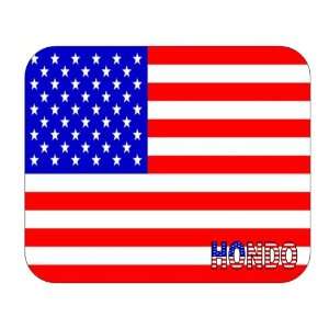  US Flag   Hondo, Texas (TX) Mouse Pad 