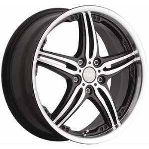 Tuner 750 20x9 Black Wheel / Rim 5x120 with a 18mm Offset and a 74.10 