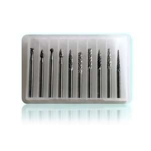   Shank Tungsten Carbide Rotary Burrs, With 1/8 Heads