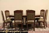 French Art Deco period furniture from about 1915, a spectacular round 