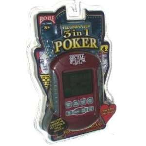 3 in 1 poker electronic hand held game: Toys & Games