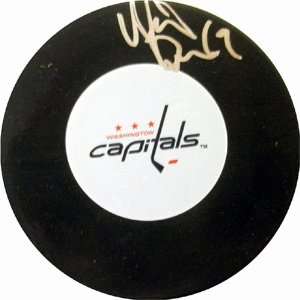  Niklas Backstrom Signed Washington Capitals NHL Puck 