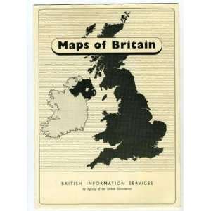  Maps of Britain 1950 by British Information Service 