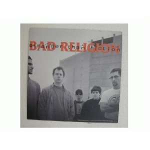 Bad Religion Poster Flat and a Handbill