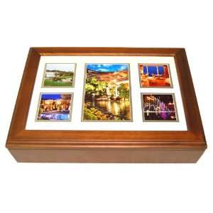  Custom Wood Keepsake Box   Wynn Casino: Home & Kitchen