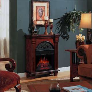Classic Flame Regency Antique Free Standing Mahogany Electric 