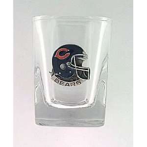   : Square Shooter   NFL Pewter Emblem Chicago Bears: Sports & Outdoors