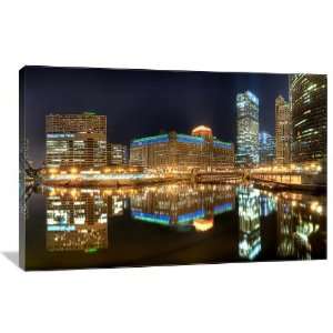 Lake Street Bridge   Gallery Wrapped Canvas   Museum Quality  Size: 36 