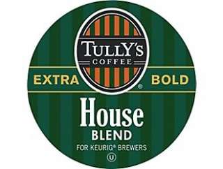Tullys Extra Bold House Blend K Cups for Keurig Coffee Brewers 96 pcs 