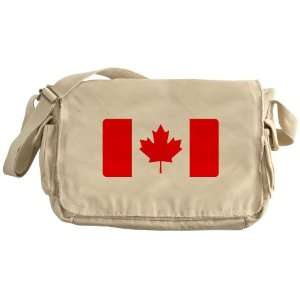    Khaki Messenger Bag Canadian Canada Flag HD 