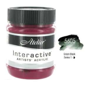   Atelier Interactive Acrylic   250 ml Jar   Green Black Toys & Games