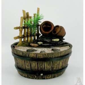  Bamboo Fence Table Top Water Fountain