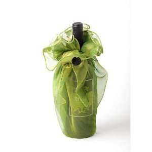  Gala Green Wine Bottle Wrap