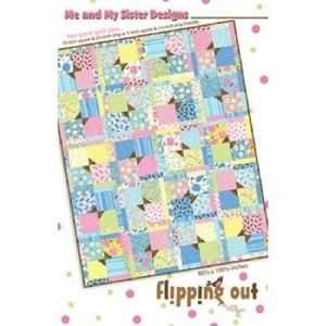  FLIPPING OUT Quilt Pattern Arts, Crafts & Sewing