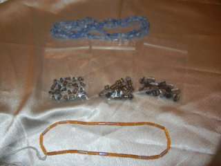 Assorted Strands of Beads/Stones/Gems Jewelry Making  