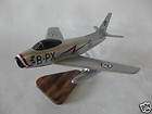 86 Sabre Saber Norway Norwegian Airplane Wood Model