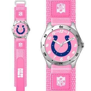  NFL Indianapolis Colts Pink Girls Watch: Sports & Outdoors