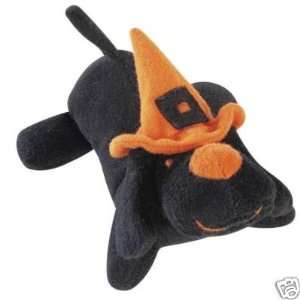   Spooky Lil Yelper Plush Squeaker Dog Toy 5 BLK: Kitchen & Dining