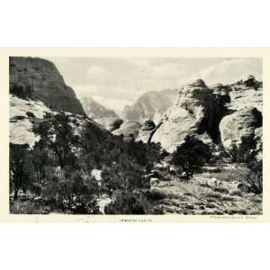  1924 Print Edwin Wisherd Surprise Valley Tricorner Region 