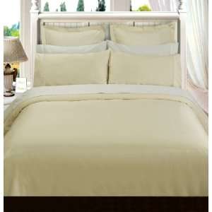  Ivory Olympic Queen Solid Bed in A Bag 90x92 Egyptian cotton 