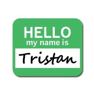  Tristan Hello My Name Is Mousepad Mouse Pad