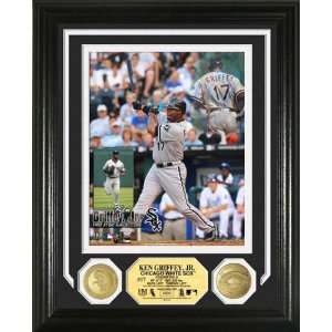  Ken Griffey Jr. Chicago White Sox 24KT Gold Coin Photo 