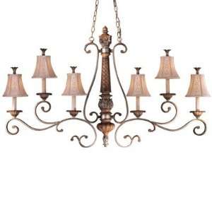  Treville Collection 6 Light Kitchen Island Chandelier 