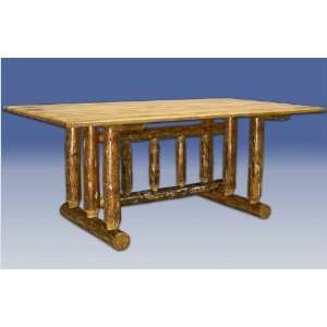   MWGCDT Glacier Country Trestle Dining Table,: Home Improvement
