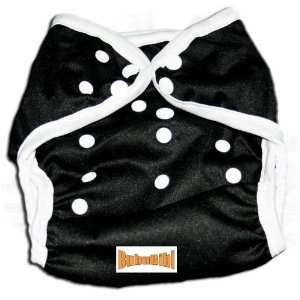   All  Diaper Covers for Prefolds or Regular Inserts PUL   BLACK: Baby