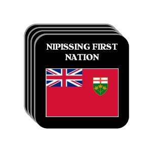 Ontario   NIPISSING FIRST NATION Set of 4 Mini Mousepad Coasters