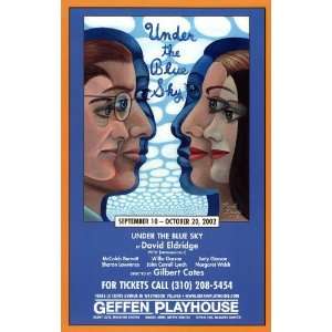   Under The Blue Sky Poster Broadway Theater Play 27x40