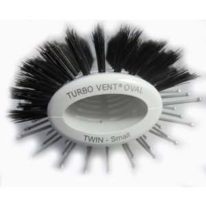    Olivia Garden Turbo Vent Oval TWIN Small 3 in 1 Brush: Beauty