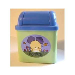  Pickebicke Metal Trash Can with Swinging Lid Hello Kitty 