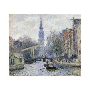  Claude Monet   Canal, Amsterdam Giclee