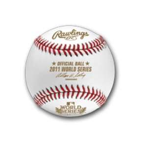  MLB 2011 World Series Logo Baseball: Sports & Outdoors