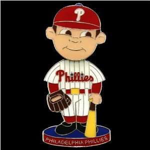   Phillies Bobble Head Baseball Player Pin: Sports & Outdoors