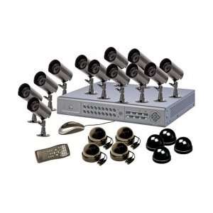    16 Channel DVR With 12 Bullet Cameras, 4 Dome Cam: Camera & Photo
