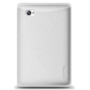   Metallic Case for Samsung Galaxy Tab  White: MP3 Players & Accessories