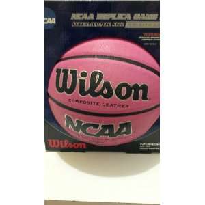  Wilson NCAA Replica Game Basketball 28.5 Pink