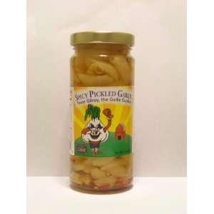 Spicy Pickled Garlic 8 oz Mama Raps Garlic Dude The Garlic Shoppe 