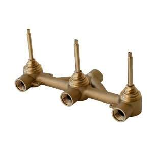 Aquabrass 01030 N/A 3/4 Cast Body Rough In Valve with Triple Volume 