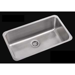 Mitrani BY82219 Bony Super Single Stainless Steel Sink:  
