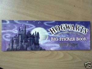 Harry Potter Hogwarts Big Sticker Book 24 Magic NEW!  