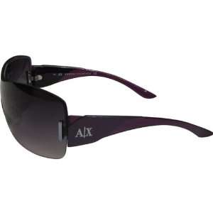 AX189/S Sunglasses   Armani Exchange Adult Rimless Shield Designer 