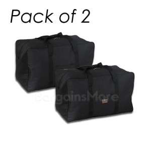 New 36 Jumbo Extra Large Travel Cargo Square Duffel Bag (Pack of 2 