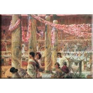  Caracalla and Geta 16x11 Streched Canvas Art by Alma 